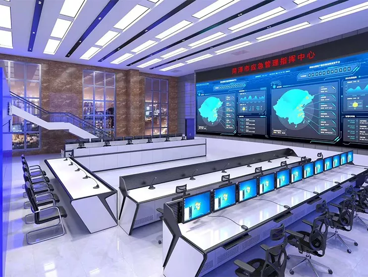 Konsola centrum dowodzenia w sytuacjach awaryjnych