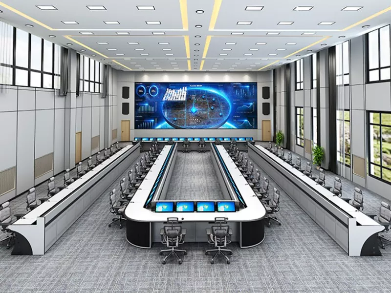 Konsola monitorowania w kształcie litery U